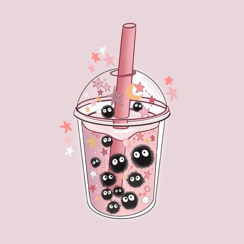 Milk Keychain, Cute Kawaii Art, Bubble Tea, Washi Tape, Washi, Digital Art, Tea, Etsy Uk, Art