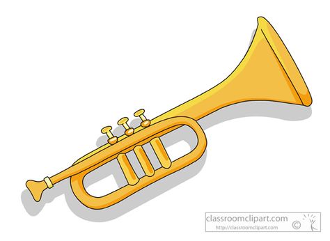 Trumpet Pictures, Musical Instruments Pictures, Trumpet Clipart, Instrument Clipart, Faith Illustration, Musical Instruments Clipart, Pyrography Designs, Parking Spot Painting, Classroom Clipart