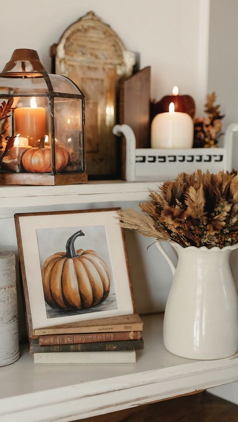 Transform your living spaces with warm and inviting neutral fall decor From the farmhouse chic front porch to the cozy living room and DIY projects for the home our guide showcases the top trends for the home in 2023 Discover how to incorporate the latest fall decor styles into your bedroom mantle kitchen and even around the fireplace Elevate your home to the next level with timeless decor ideas that will transcend seasons Rustic Fall Decor Ideas, Fall Home Decor Ideas, Simple Fall Decor Ideas For The Home, Modern Primitive Decor, Neutral Fall Decor Ideas, Minimalist Fall Decor, White String Lights, Neutral Fall Decor, Timeless Decor