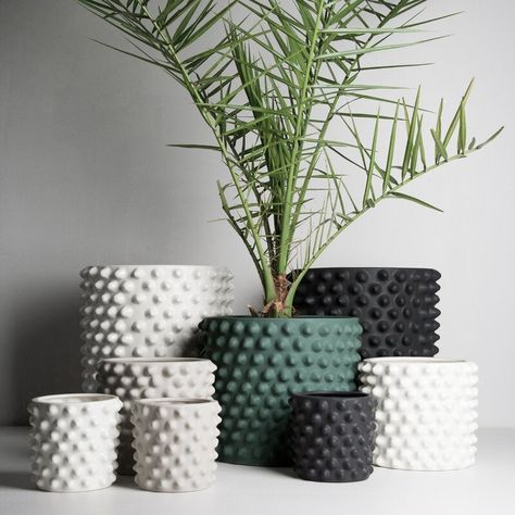 Do It Yourself Decoration, Plant Pot Design, Planter Ceramic, Cement Pots, Pot Designs, Ceramic Pots, Diy Clay Crafts, Ceramic Pot, Nature Decor