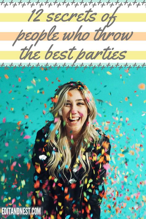 You know those parties that seem to be effortless fun where everyone has a good time? This post shows you how to host them. Whether you’re planning a dinner party, a wine tasting, a baby or bridal shower, this post is packed with tips for hosting a brilliant party that guests rave about. There are tips for parties on a budget, checklists and shopping tips. Make your holiday party, tea party, new year’s eve, or even vision board party the one that guests don’t want to leave! New Years Eve House Party, Party New Year, Board Party, Life Hacks Every Girl Should Know, Vision Board Party, Party Checklist, Big Party, Throw A Party, Work Party