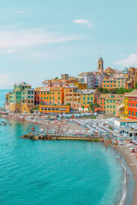 Genoa Italy Beach, Genoa Italy Things To Do, Things To Do In Genoa Italy, Genoa Italy Aesthetic, Genoa Aesthetic, Genoa Aquarium, Italy Genoa, Beaches In Italy, Genova Italy