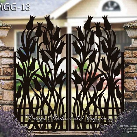 Metal Garden Gates, Garden Gate Design, Pedestrian Walk, Entry Gate, Aluminium Gates, Gate Designs, Front Gate Design, Iron Gate Design, Metal Gates