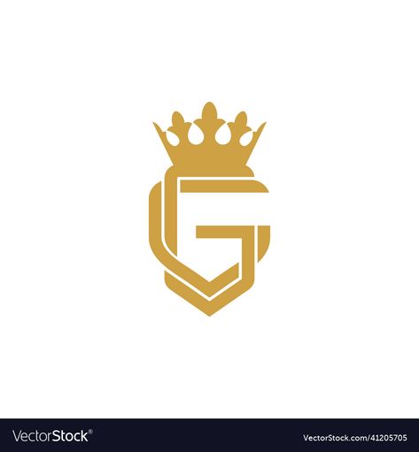 Gg Logo Design, Crown Vector, G Tattoo, Initials Logo Design, Crown For Women, Brand Symbols, Christmas Flyer, Crown Logo, Vector Logo Design