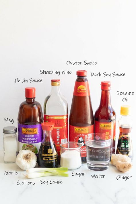 Brown Sauce (Chinese Takeout) - BEYOND THE NOMS Brown Sauce Chinese, Sauce For Stir Fry, Chinese Stir Fry Sauce, Chinese Garlic Sauce, Chinese Brown Sauce, Purim Recipe, Stir Fry Sauce Recipe, Chinese Stir Fry, Homemade Sauce Recipes