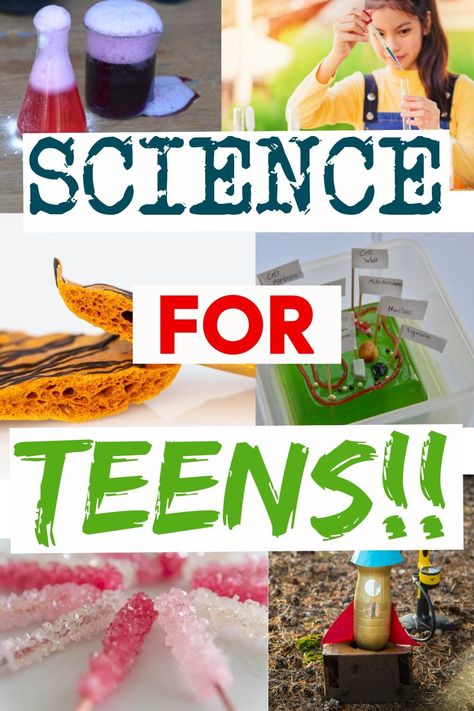 Great science experiments for teens! Science experiments for older kids #scienceforkids #scienceforteens Nature, Science Experiments For Teens, Magnet Maze, Magnet Experiments, Egg Experiment, Bouncy Egg, Experiment Science, Kitchen Science Experiments, Moon Facts