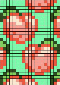 Acnh Guide, Pixel Grid, Crochet Graphs, Perler Ideas, Fruit Food, Pixel Design, Pixel Pattern, Bead Pattern, Square Patterns