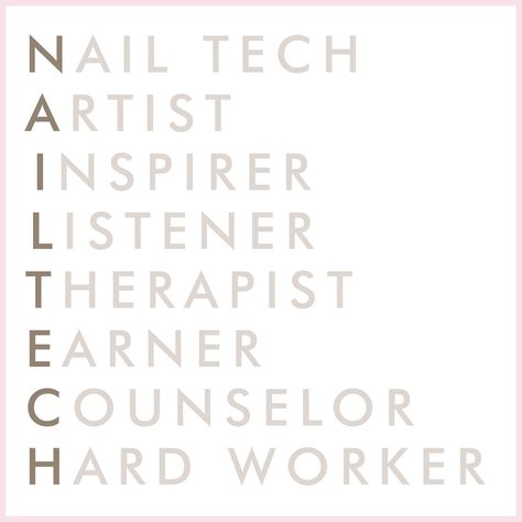 Don't you love being a Bio Sculpture Nail Technician? Nail Technician Instagram Bio, Nail Tech Memes Truths, Bio For Nail Artist, Nail Tech Motivation Quotes, Quotes For Nail Technicians, Nail Tech Picture Ideas, Content Calendar For Nail Tech, Rich Off Nails Quote, Nail Sayings Cute