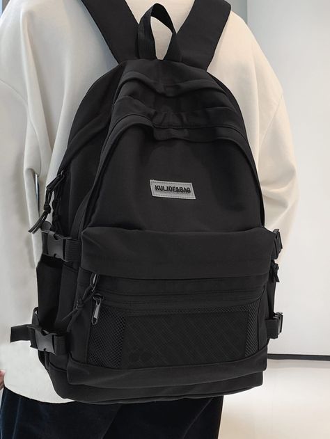 Mochila Jansport, Best Laptop Backpack, Bags Inspiration, Black School Bags, Stylish School Bags, Aesthetic Backpack, Mens Bags Fashion, Teen Boy Outfits, College Bags