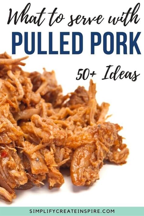 Pork Sandwich Sides, Pulled Pork Side Dishes, Pulled Pork Sides, Paleo Pulled Pork, Pulled Pork Dinner, Pork Side Dishes, Easy Pulled Pork Recipe, Pork Crockpot, Pork Crock