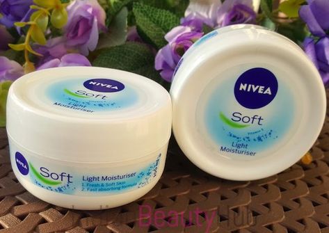 Nivea Soft Light Moisturiser Review Nivea Moisturizer Cream, Nivea Moisturizer, Affordable Moisturizer, Face Scar, Nivea Cream, Nivea Soft, Popular Skincare, Extremely Dry Skin, Jar Packaging