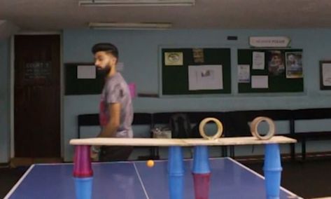 Ping pong wizard shows off amazing trick shots Ping Pong Trick Shots, Trick Shots, Farm Heroes, Ping Pong Table, Nairobi, Ping Pong, Free Time, Kenya, Wizard