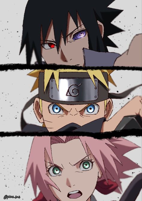 Naruto And Sasuke Kiss, Naruto Team 7, Naruto Uzumaki Hokage, Naruto Teams, Naruto Drawings, Naruto Sasuke Sakura, Naruto Uzumaki Shippuden, Naruto Pictures, Naruto Funny