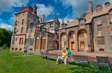 The Mercer Mile - Doylestown, PA Fonthill Castle, Mercer Museum, Visit Philly, Visit Philadelphia, Hotel Packages, Center City, Bucks County, Instagrammable Places, Boat Rental