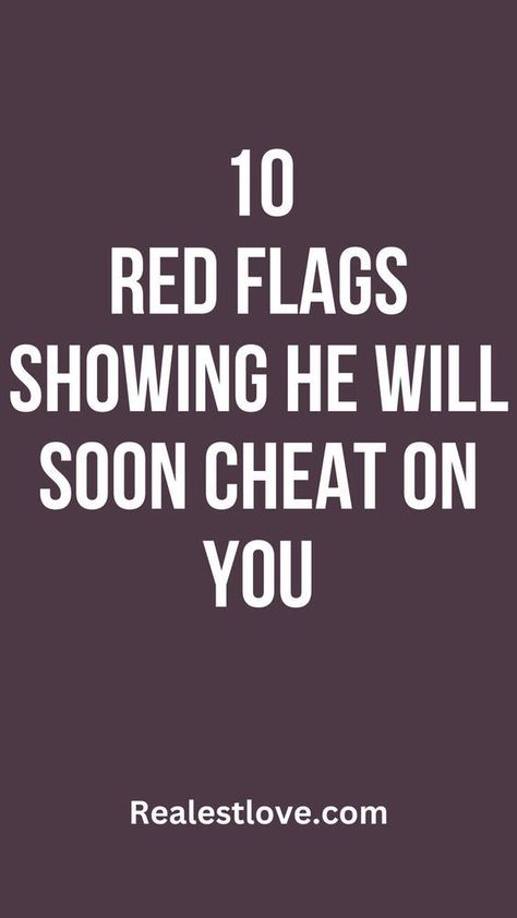 It’s not that hard to predict if a guy will cheat on you. You just have to look for the signs because the signs are always there. Here are some of the signs he will cheat on you Is He Cheating, Why Men Cheat, Men Who Cheat, Cheating Men, Why Do Men, Sign Man, Red Flags, Make A Man, Marriage Life