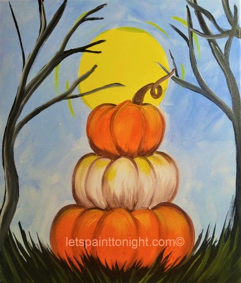 Painters choice... Fall Harvest. Acrylic painting 16x20 Fall Acrylic Painting Ideas On Canvas, Cute Fall Paintings On Canvas Easy, Thanksgiving Painting Ideas, Paintings Halloween, Fall Painting Ideas, Cute Easy Paintings, Fall Canvas Painting, Painting Halloween, Fall Canvas