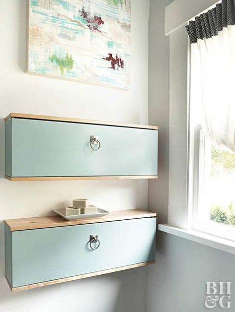 Diy Bathroom Storage Ideas, Shelves Above Toilet, Room Storage Diy, Small Space Bathroom, Diy Bathroom Storage, Over Toilet, Bathroom Wall Cabinets, Small Space Storage, Bathroom Top