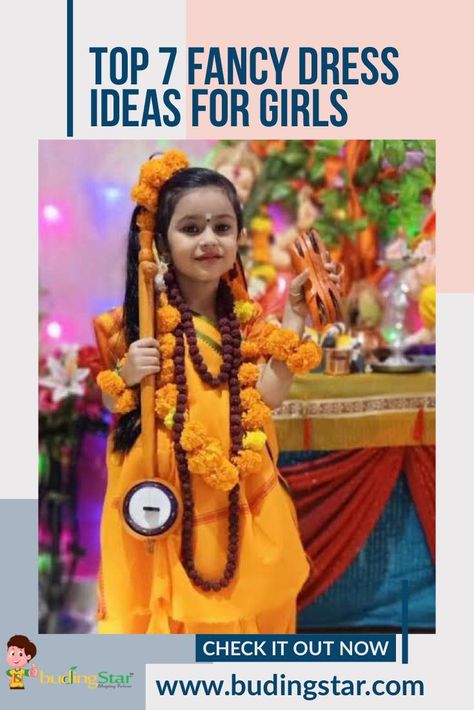 School Fancy Dress Ideas, Bharat Mata Fancy Dress, Krishna Fancy Dress For Kids, Fancy Dress Competition Ideas For Kids Girl, Fancy Dresses Competition Ideas, Fancy Dress Competition Ideas For Girls, Festival Fancy Dress Ideas, Fancy Dress Ideas For School Competition, Best Fancy Dress Costumes Kids