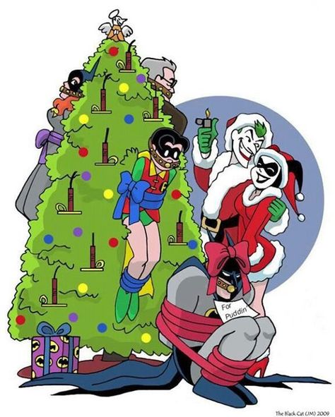 Harley Quinn, Batman, Deviantart, Christmas Tree, Christmas