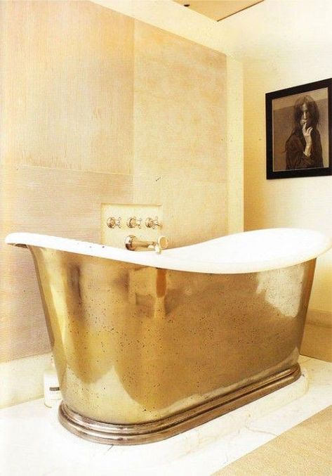 Glamorous Interiors, Gold Everything, Bathroom Backsplash, Harvest Moon, Decoration Inspiration, Beautiful Bathrooms, Amazing Bathrooms, Luxury Bathroom, Backsplash