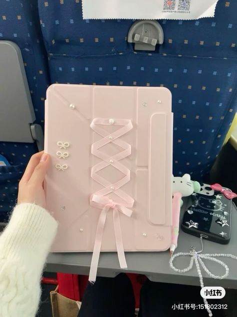 Pink Gadgets Aesthetic, Aesthetic Tablet Case, Pink Ipad Case Aesthetic, Kawaii Ipad Case, Aesthetic Ipad Cover, Cute Ipad Cases Aesthetic, Coquette Iphone Case, Coquette Ipad Case, Cute Electronics