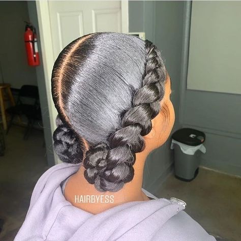 Random Hairstyles, Black Hairstyle, Two Braid Hairstyles, Braids Hairstyles Pictures, Pelo Afro, Pretty Braided Hairstyles, Hair Vendor, Girls Hairstyles Braids, Natural Hair Styles Easy