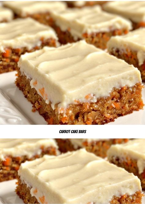 Indulge in these moist Carrot Cake Bars, perfect for spring gatherings. Coconut, walnuts, & cream cheese frosting make each bite unforgettable! #Baking #Dessert #CarrotCake #SpringTreats #EasyRecipes Carrot Cake Box Mix Bars, Easy Carrot Cake Bars, Decadent Carrot Cake Bars, Carrot Cake With Cream Cheese Icing, 9x13 Carrot Cake Recipe, Yogurt Carrot Cake, Carrot Cake Squares, No Bake Carrot Cake Bars, Carrot Cake Recipe No Pineapple