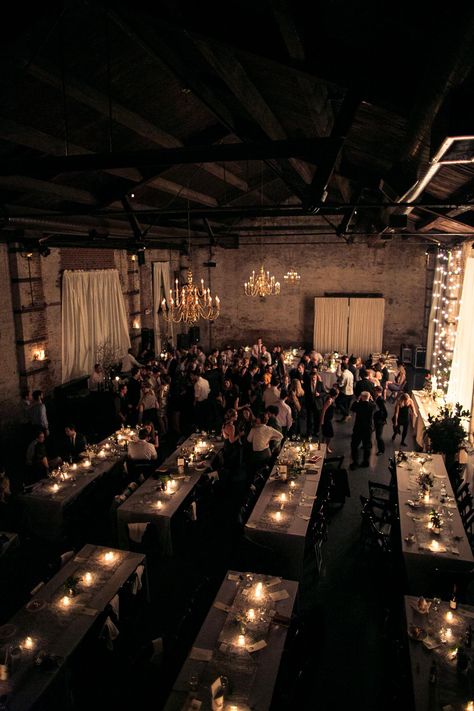 Vintage Speakeasy, Speakeasy Style, Speakeasy Wedding, Candlelit Reception, Dark Wedding Theme, Warehouse Wedding, Goth Wedding, Dark Wedding, Moody Wedding