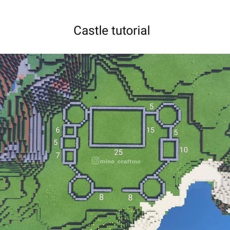 Minecraft Castle Blueprints, Minecraft Castle Designs, Minecraft Kingdom, Case Minecraft, Rumah Minecraft Sederhana, Minecraft Mansion, Minecraft Houses Blueprints, Minecraft Structures, Minecraft Banner Designs