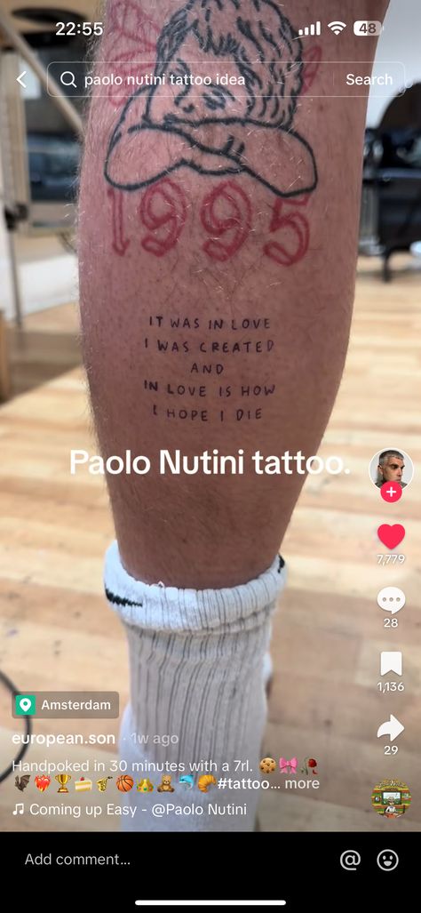 Candy Paolo Nutini Tattoo, Paolo Nutini Tattoo, Paulo Nutini, Tattoo Baby, Paolo Nutini, Lyric Tattoos, Arm Tattoos, Baby Tattoos, Tat Ideas