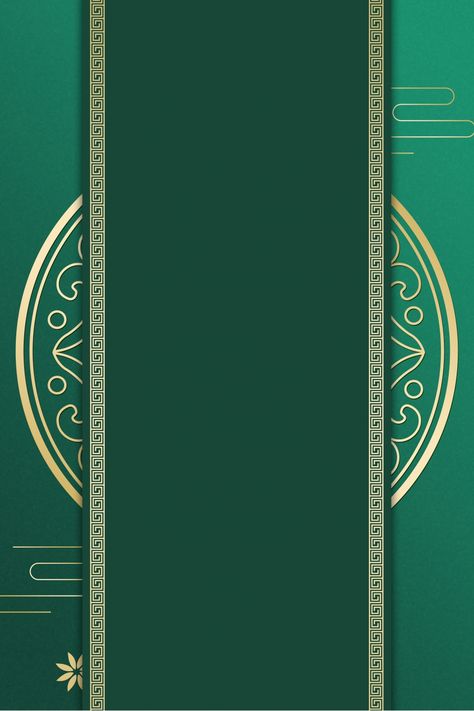 Green Minimalist Background, Green Border Design, Green And Gold Background, Ornate Background, Buddha Background, Texture Background Hd, Chinese Background, Cyberpunk Design, Simple Wallpaper