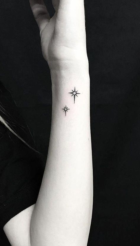 Tattoo Placements, Disney Tattoos Simple, Tato Minimal, Cool Wrist Tattoos, Hamsa Tattoo, Star Tattoo Designs, Inspiration Tattoos, Парные Тату, Disney Tattoo