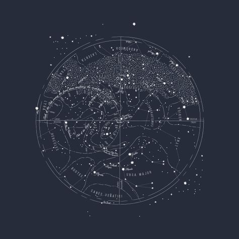 Check out this awesome 'Vintage+Northern+Hemisphere+Star+Map' design on @TeePublic! Star Map Aesthetic, Map Aesthetic, Star Map Constellations, Maps Aesthetic, Space Map, Star Maps, Constellation Map, Aries Sign, Star Map