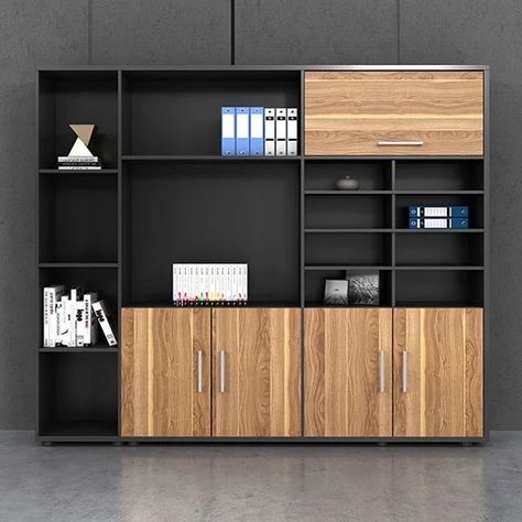 Modern Office Desk Design, Office Cabin Design, Wooden Almirah, Crockery Unit Design, Office Desk Designs, Accent Table Decor, Crockery Unit, Modern Office Decor, Mdf Cabinets