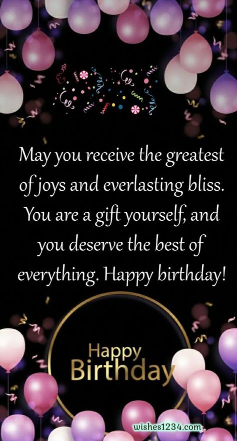 Happy Birthday Unique Wishes, Blessed Birthday Wishes, Birthday Wishes For Her, Birthday Wishes Pics, Happy Birthday Wishes Messages, Birthday Wishes For Kids, Happy Birthday Bestie, Beautiful Birthday Wishes, Birthday Wishes For Brother