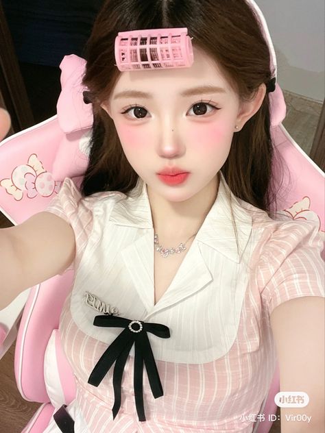 Medium Long Haircut, Makeup Kawaii, Long Haircut, Douyin Makeup, Learn Makeup, Soft Makeup Looks, Doll Eye Makeup, Kawaii Makeup, Ulzzang Makeup