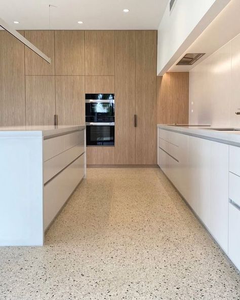 SmartCrete on Instagram: "Mechanical Polished Concrete…. Builder - @nbcustombuilds 📸 @dma_kitchens Concrete supplied by @vicmixconcrete" Polished Concrete Living Area, Burnished Concrete Floor Kitchen, Polished Concrete Kitchen Floor, Concrete Tile Kitchen, Kitchens With Concrete Floors, Warm Concrete Floors, Hardwood Kitchen Floors, Kitchen With Concrete Floors, Polished Concrete Floors