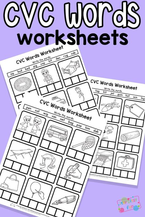 Hop into the world of phonics with our delightful printable CVC words worksheets, designed to make writing CVC words for kindergarten easy! Cvc Printables Free, Preschool Cvc Words, Free Cvc Word Activities, Esl Kindergarten Worksheets, Kindergarten Cvc Worksheets Free, Cvc Word Activities Kindergarten, Cvc Activities Kindergarten, Cvc Words For Kindergarten, Writing Cvc Words Worksheets