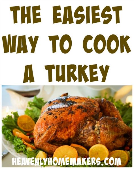 Ready to learn the easiest way to cook a turkey? This is my tried and true method! Slow Cooker Whole Turkey, Cooking A Frozen Turkey, Pressure Cooker Turkey, Reheat Turkey, Meat Cooking Times, Slow Roasted Turkey, Turkey Crockpot Recipes, Cook A Turkey, Thanksgiving Appetizer Recipes