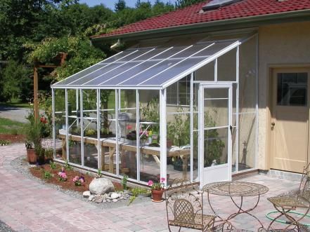 Greenhouse Attached To House, Simple Greenhouse, Cheap Greenhouse, Best Greenhouse, Lean To Greenhouse, Green House Design, Hobby Greenhouse, Outdoor Greenhouse, Privacy Plants