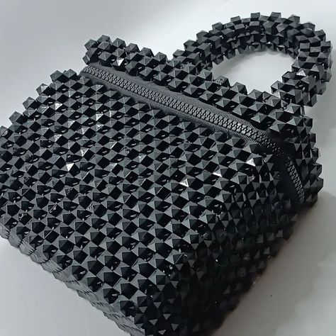 Black is indeed beautiful😍🥺 The details of this bag🤩 #crafts_by_bonike #beadedbaginibadan #smallbusiness #entrepreneur #fyp #beadedbags Fancy Clutch Purse, Fancy Clutch, Beads Bag, Hand Beaded Bag, Bead Bag, Beaded Bag, April 26, Beaded Bags, Hand Beading