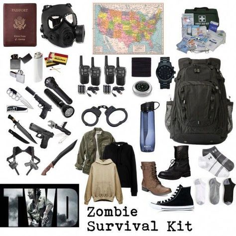 Zombie Apocalypse Needs, Zombie Apocalypse Clothes, Zombie Apocalypse Survivor, Apocalypse Kit, Zombies Apocalypse Survival, Survival Outfit, Survival Clothes, Zombie Apocalypse Gear, Apocalypse Survival Kit