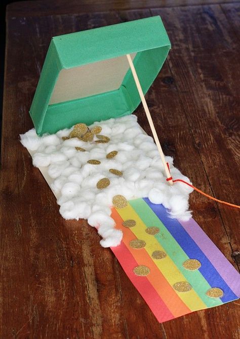 Cereal Box Leprechaun Trap by @Amanda Formaro Crafts by Amanda Leprechaun Trap Ideas, Sant Patrick, March Crafts, St Patricks Crafts, Leprechaun Trap, St Patricks Day Crafts For Kids, St Patrick Day Activities, Saint Patties, St Patrick's Day Crafts