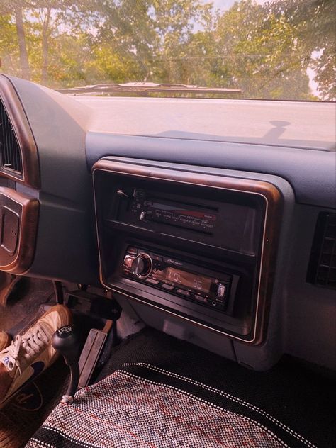 Old Truck Aesthetic, Car Radio Aesthetic, Cassette Tape Art, Debut Era, Visual Archive, Dream Vehicles, Old Truck, Tape Art, Old School Cars