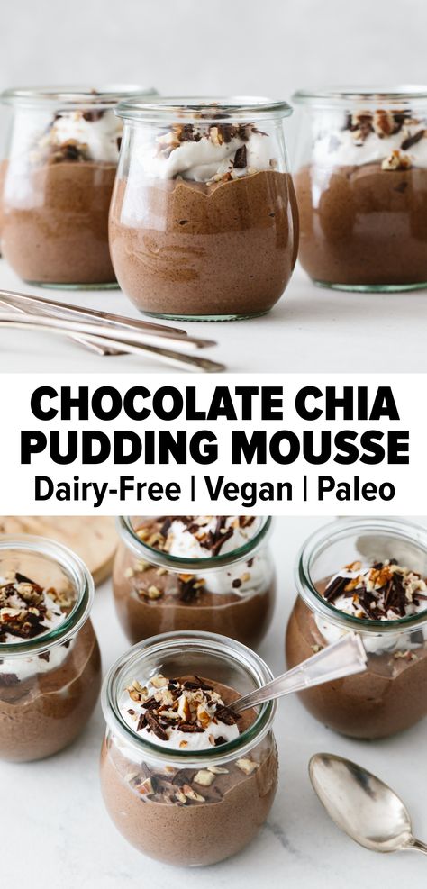 Keto Chia Seed Pudding Heavy Cream, Paleo Overnight Oats Chia Seeds, Low Fodmap Chia Pudding, Paleo Chia Seed Breakfast, Chocolate Protein Chia Seed Pudding, The Best Chia Pudding, Chia Seed Pudding With Water, Chia Seed Recipes Dairy Free, Chia Pudding Flavor Ideas