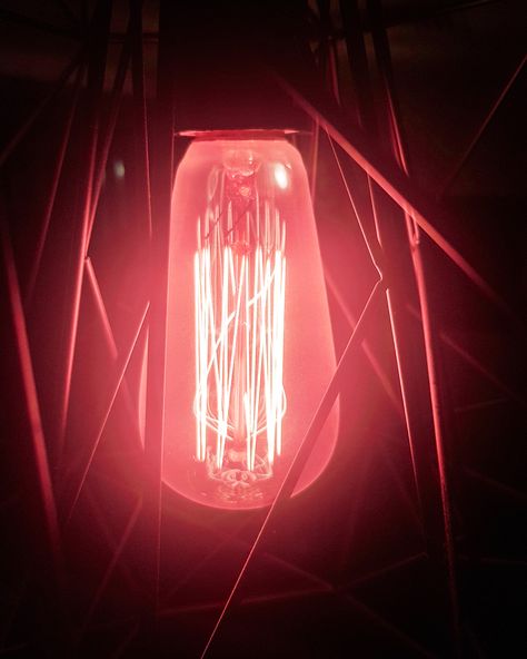 Light Red, Light Bulb, Electricity, Neon Signs, Neon, Red