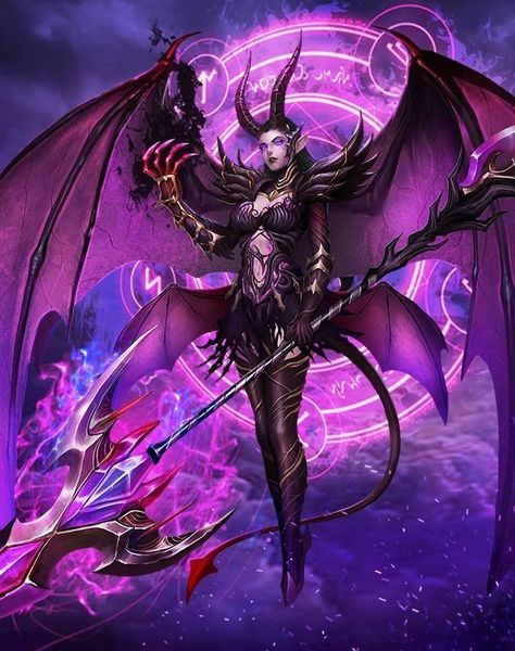 Creature Fantasy, Personaje Fantasy, Fantasy Demon, 다크 판타지, Pahlawan Super, Demon Art, Fete Anime, Angels And Demons, Arte Fantasy