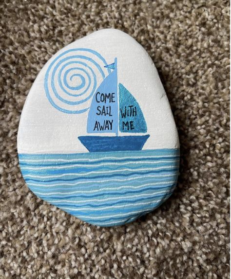 Campground Crafts, Rock Diy, Inspirational Rocks, Diy Rock Art, Paint Rocks, Stone Art Painting, Painted Rocks Craft, Painted Rocks Diy, Painted Shells