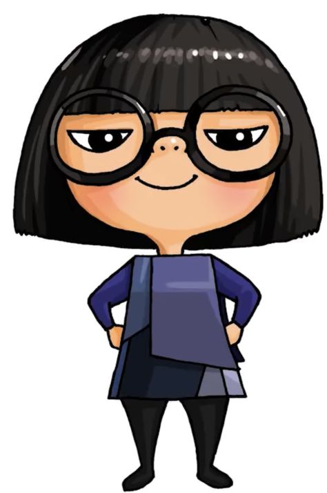 Draw So Cute, Edna Mode, Cute Characters, Cute Drawings, Snow White, Mario Characters, The Incredibles, Fan Art, Disney Princess