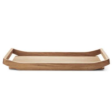 Stelton - Ashtray | Connox Serving Trays Design, Diy Serving Tray, Tray Wood, Wooden Serving Trays, Tray Design, Serving Trays With Handles, Serving Tray Wood, Wooden Plates, Small Wood Projects